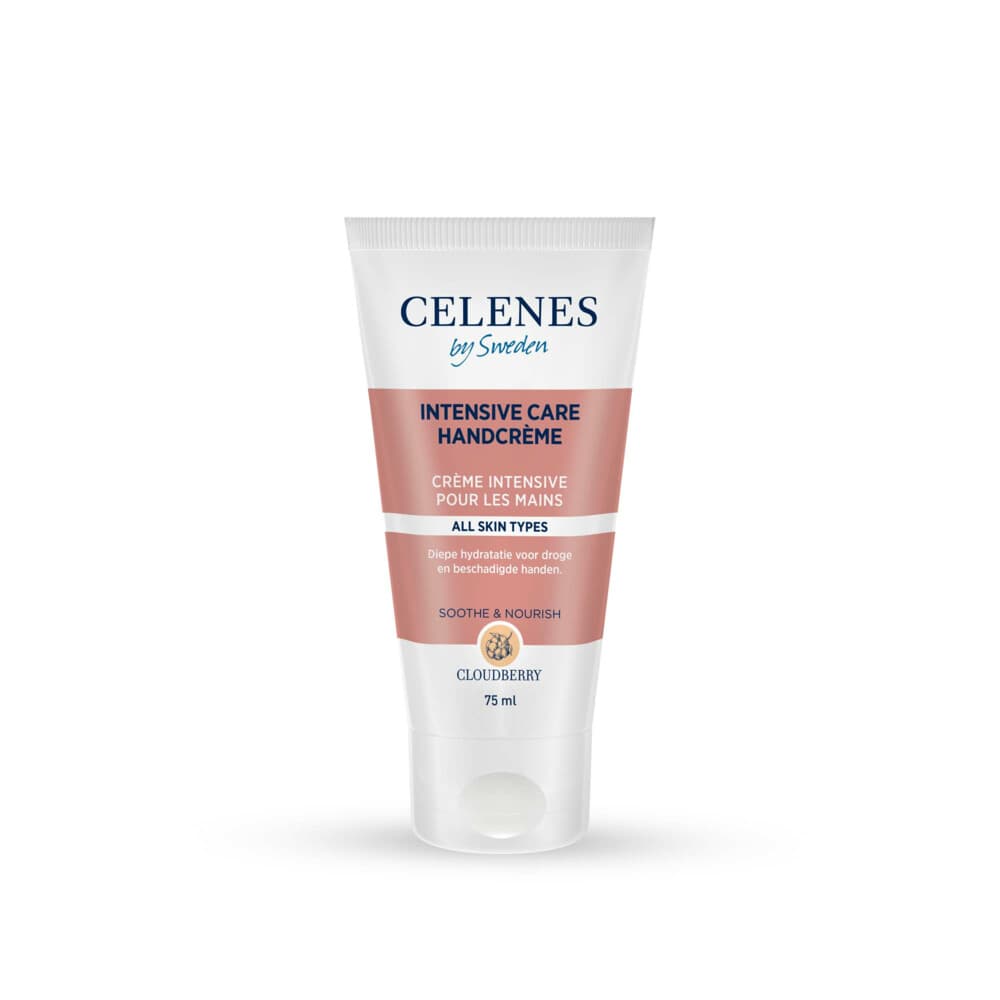 3x Celenes Bergbraam Intensieve Handcreme Alle Huidtypes Geurloos 75 ml