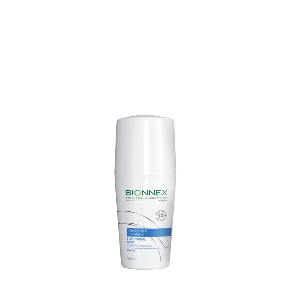 3x Bionnex Perfederm Deomineral Roller Normale Huid 75 ml