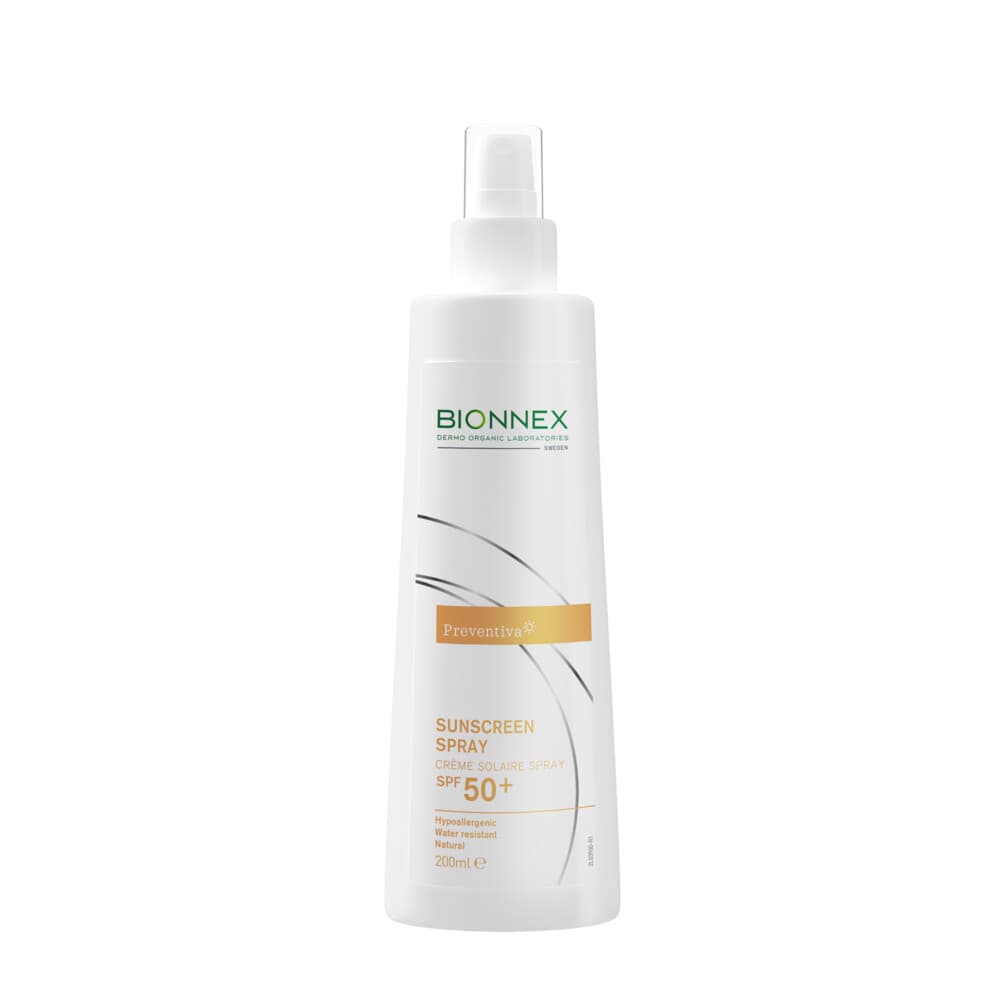 2x Bionnex Preventiva Zonnebrand Spray SPF 50+ 200 ml