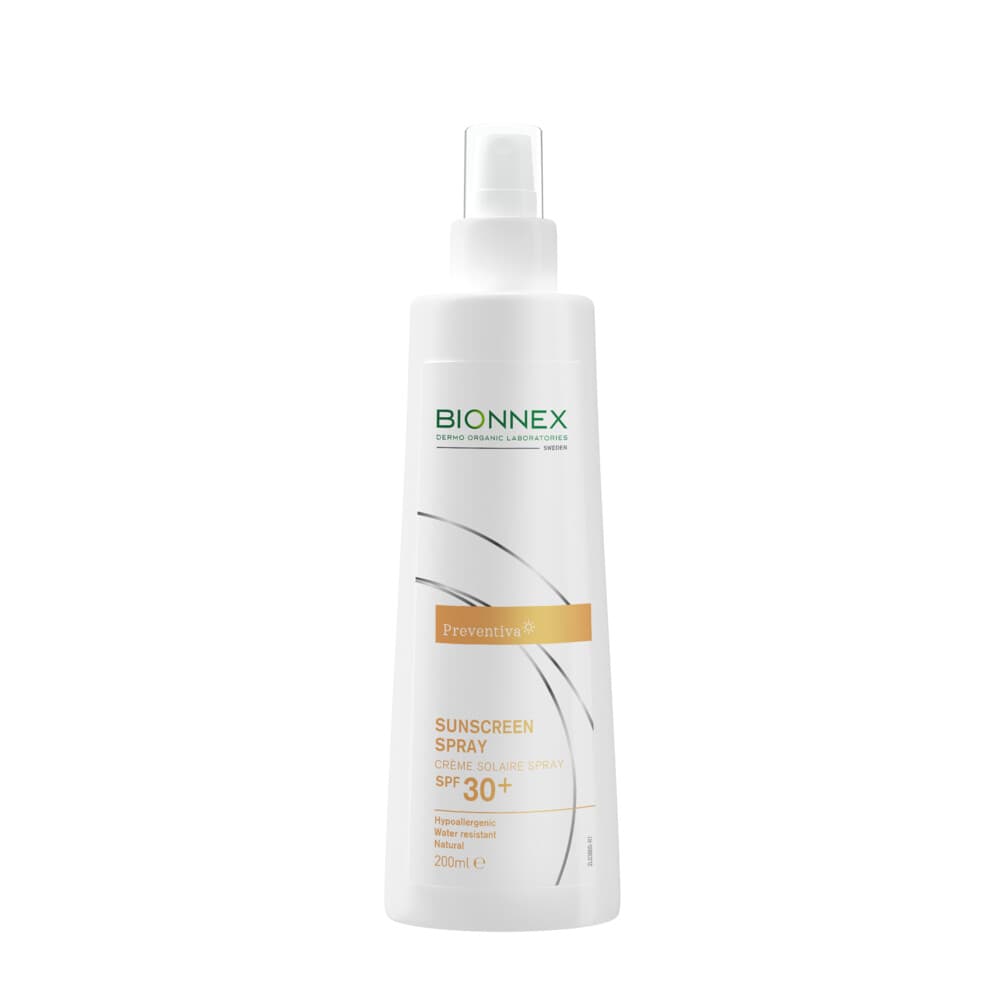 2x Bionnex Preventiva Zonnebrand Spray SPF 30+ 200 ml