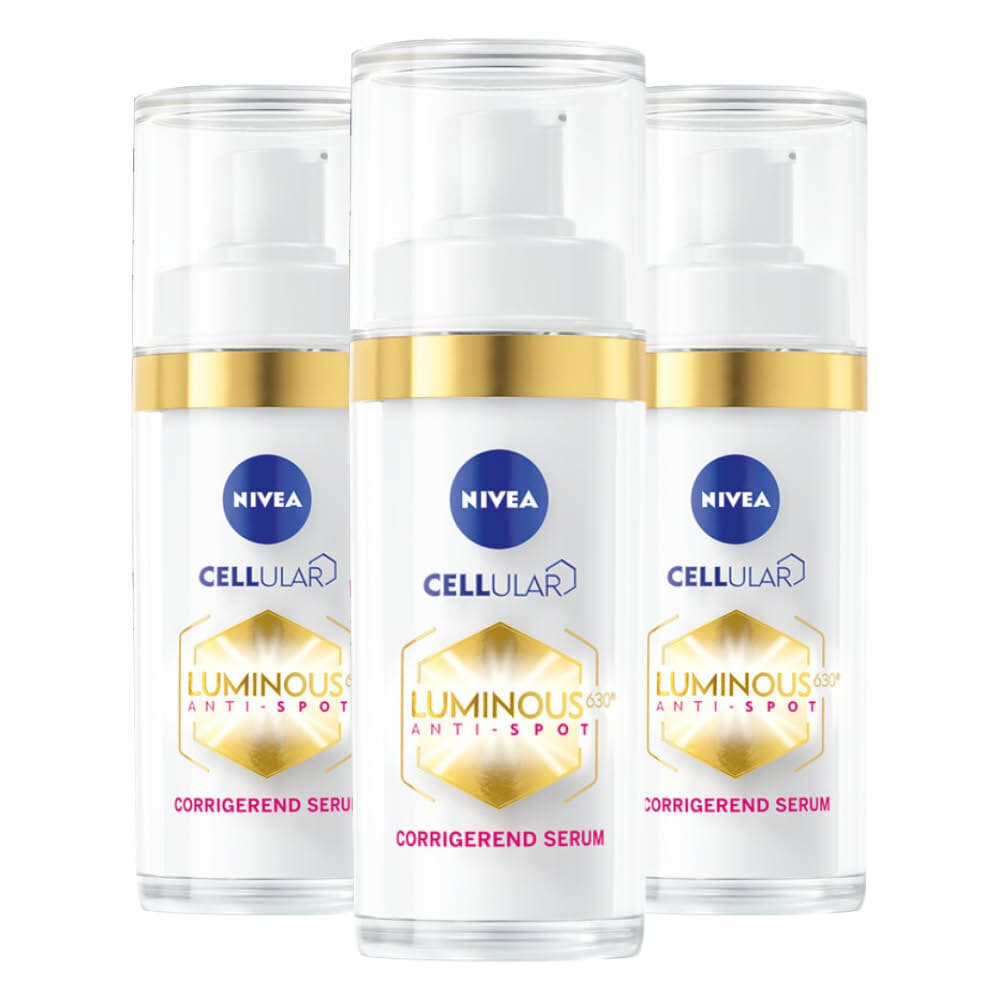 3x NIVEA Luminous630 Corrigerend Serum 30 ml