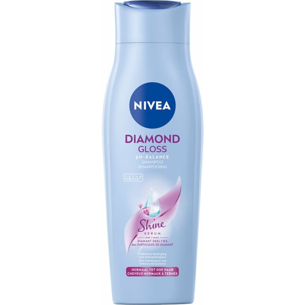 3x NIVEA Shampoo Diamond Gloss Care 250 ml