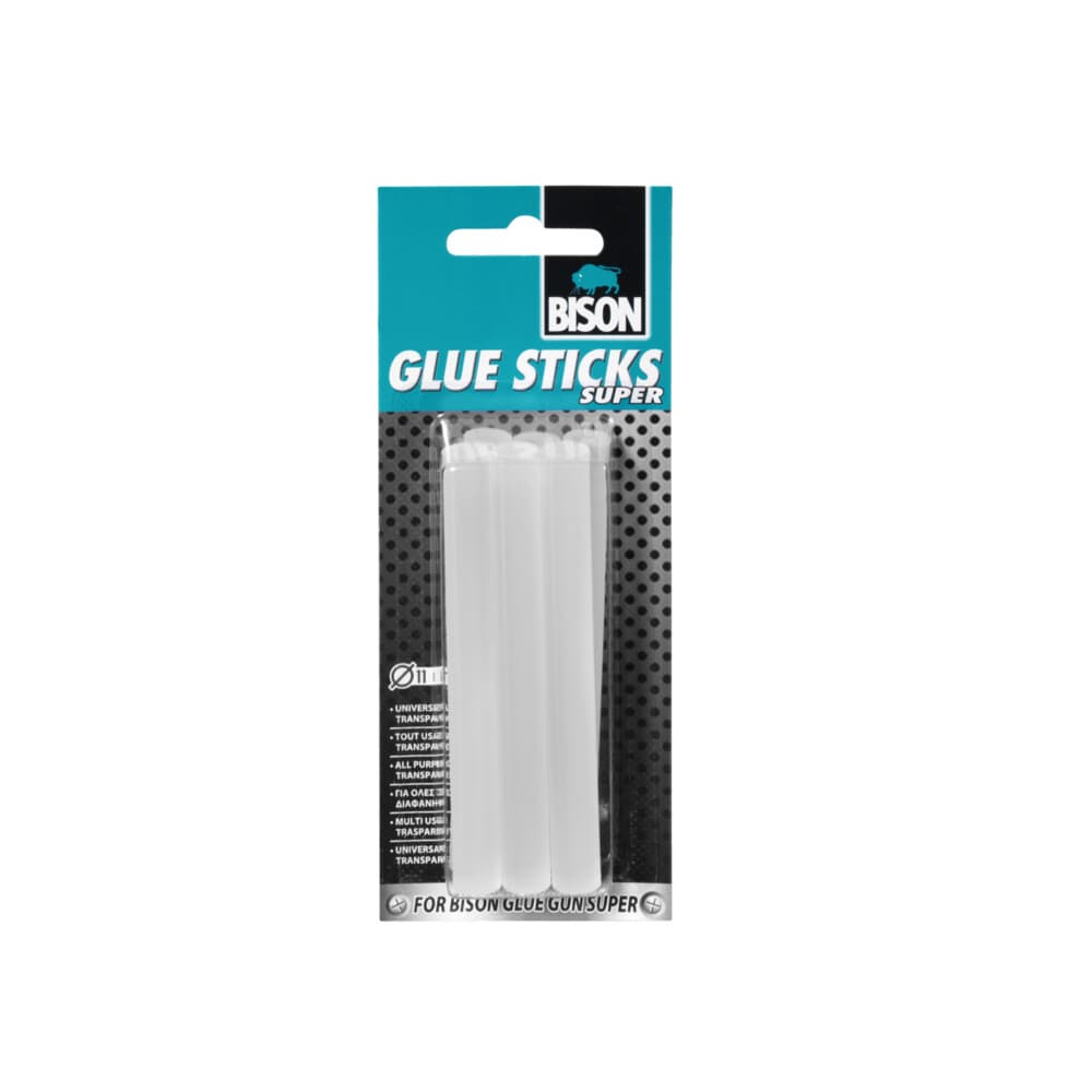 Bison Glue Sticks Super Blister 6 x 11 mm 6 stuks