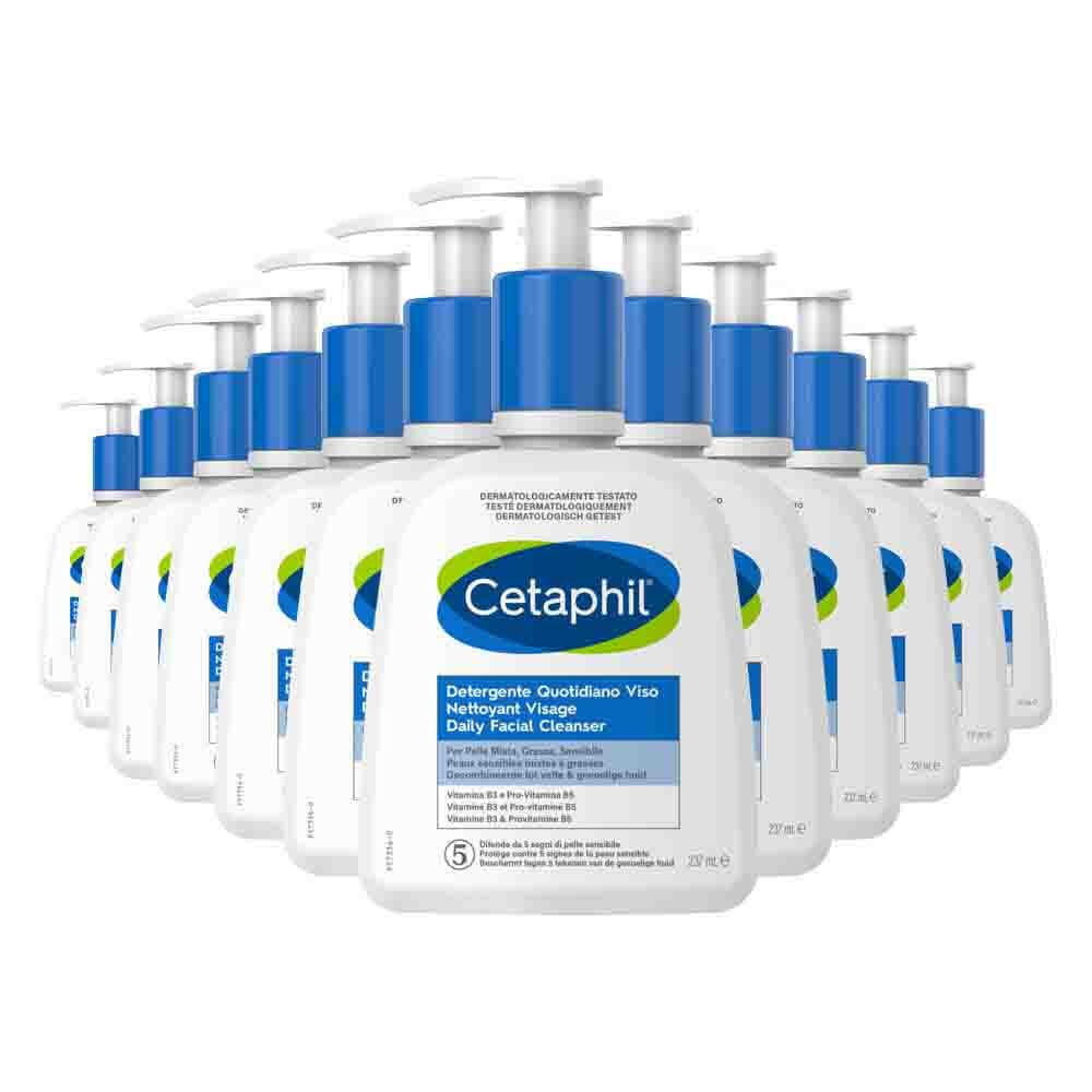 12x Cetaphil Daily Facial Cleanser 237 ml