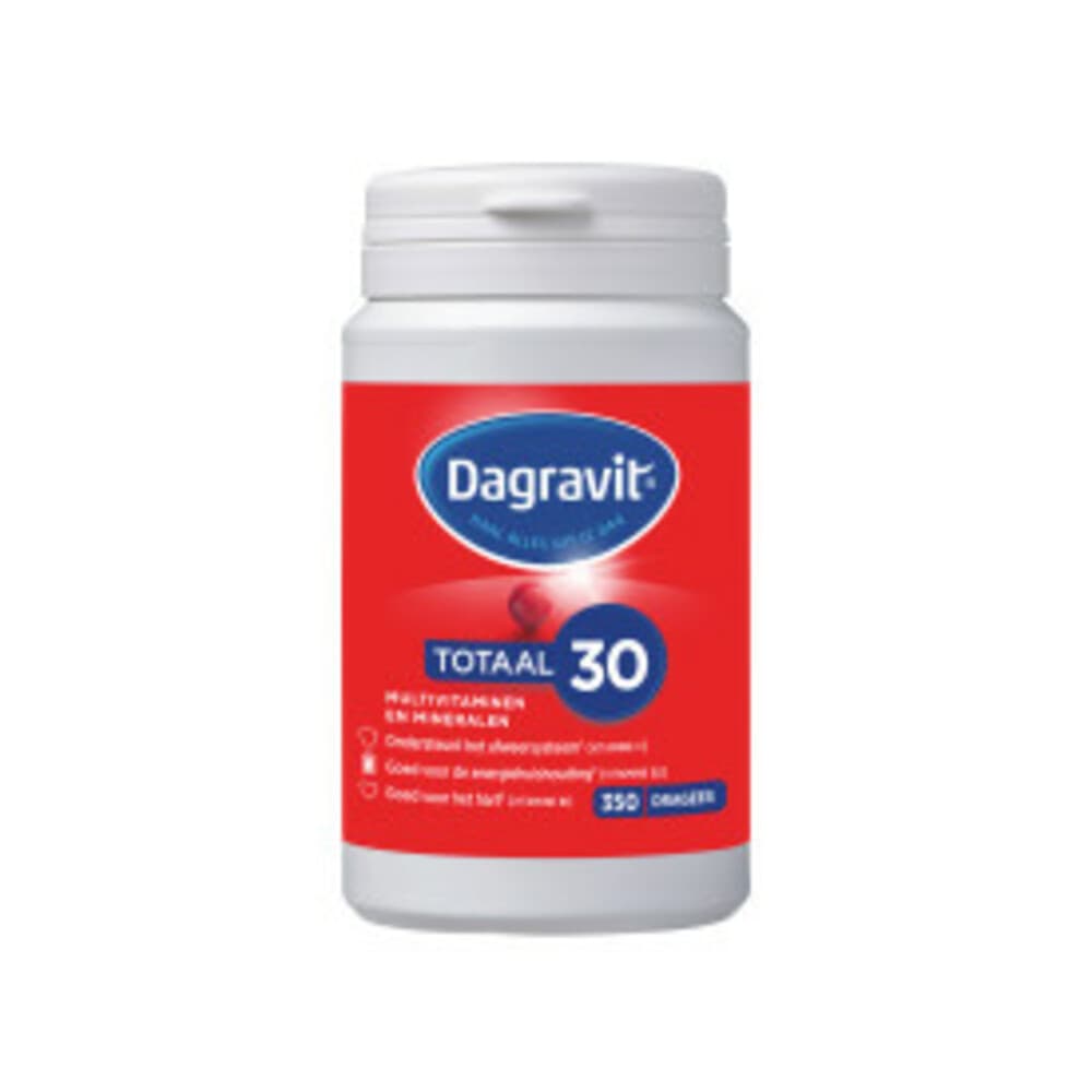 Gratis Verzending: 3x Dagravit Totaal 30 Multivitaminen 350 stuks