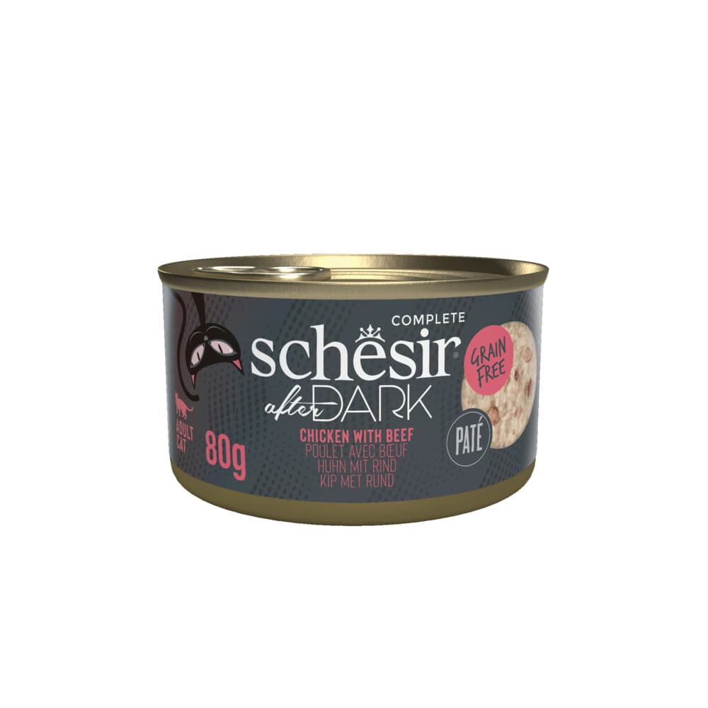 12x Schesir After Dark Paté Kip&Rund 80 gr