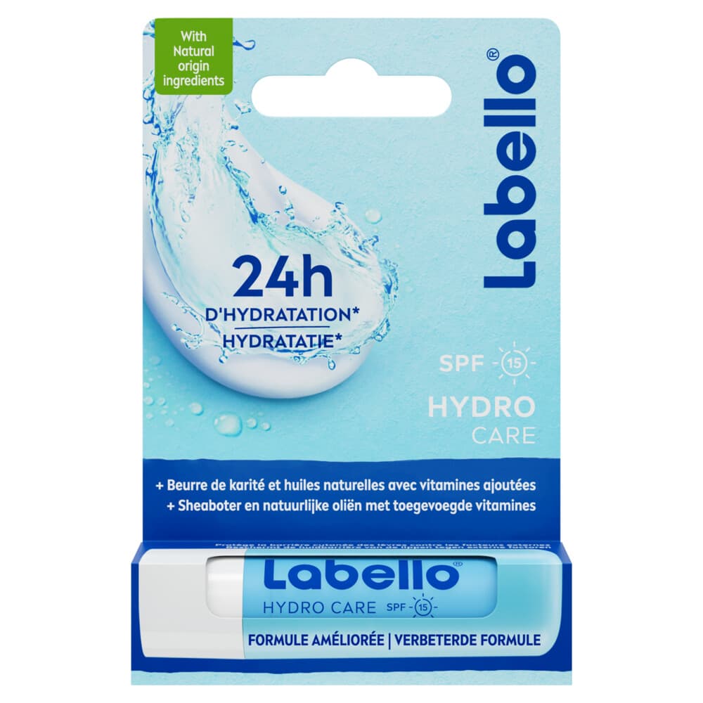 4x Labello Lippenbalsem Blister Hydro Care