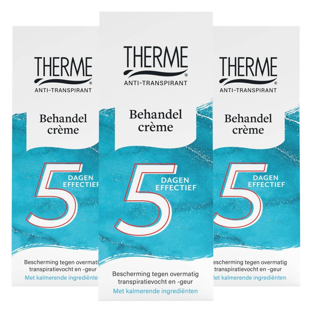 3x Therme Behandelcrème Anti-Transpirant 50 ml