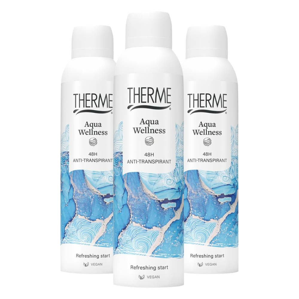 3x Therme Anti-Transpirant Aqua Wellness 150 ml