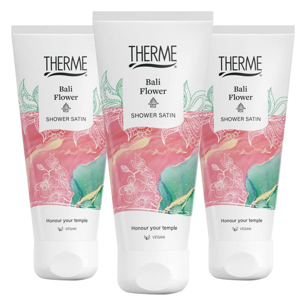 3x Therme Shower Gel Bali Flower 200 ml