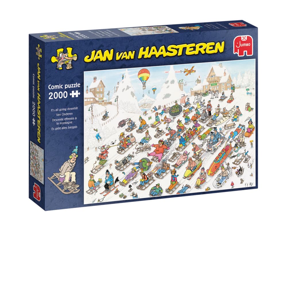 Jan Van Haasteren Puzzel Van Onderen! 2000 Stukjes