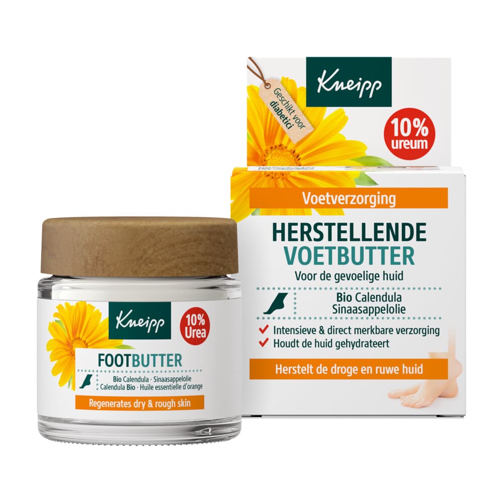 3x Kneipp Foot Care Voetbutter Calendula 100 ml