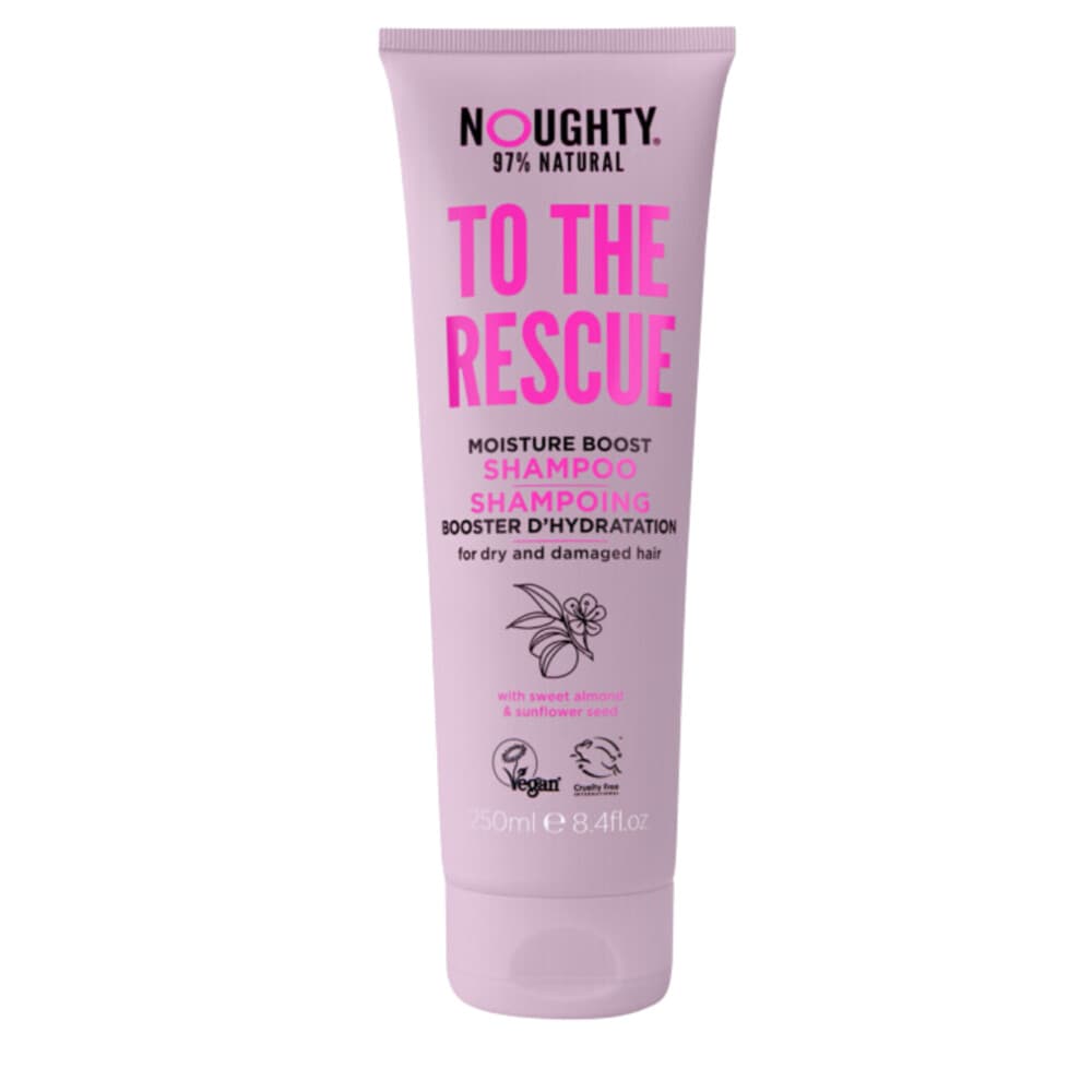 6x Noughty Shampoo To The Rescue Moisture Boost 250 ml