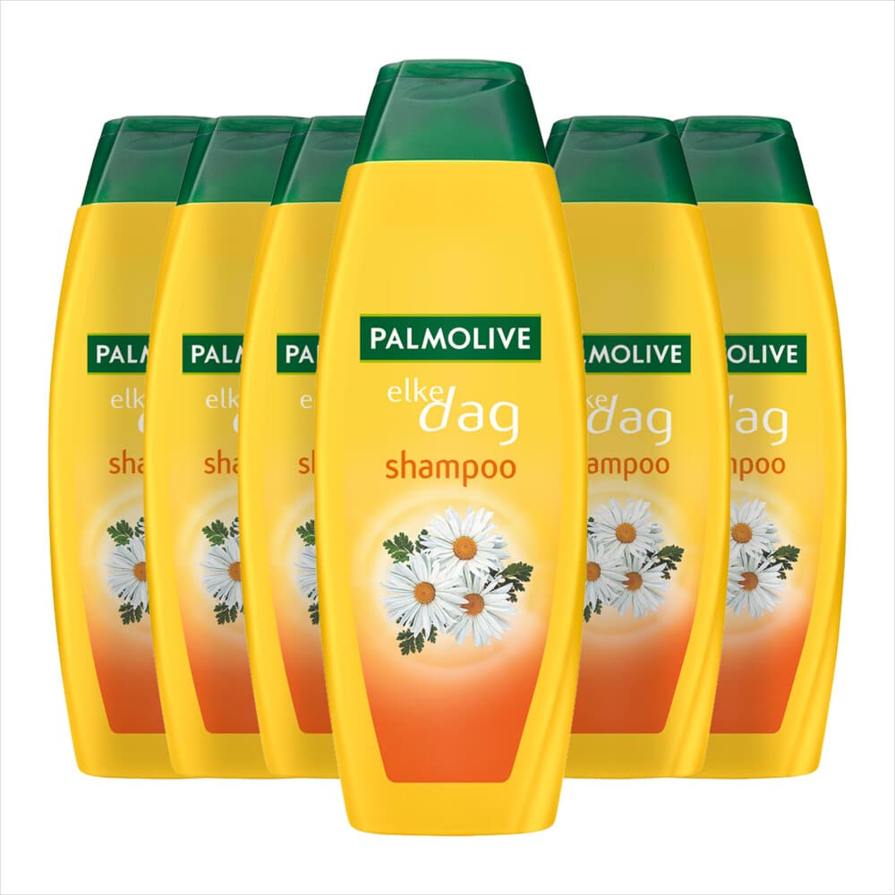 6x Palmolive Shampoo Elke Dag 350 ml