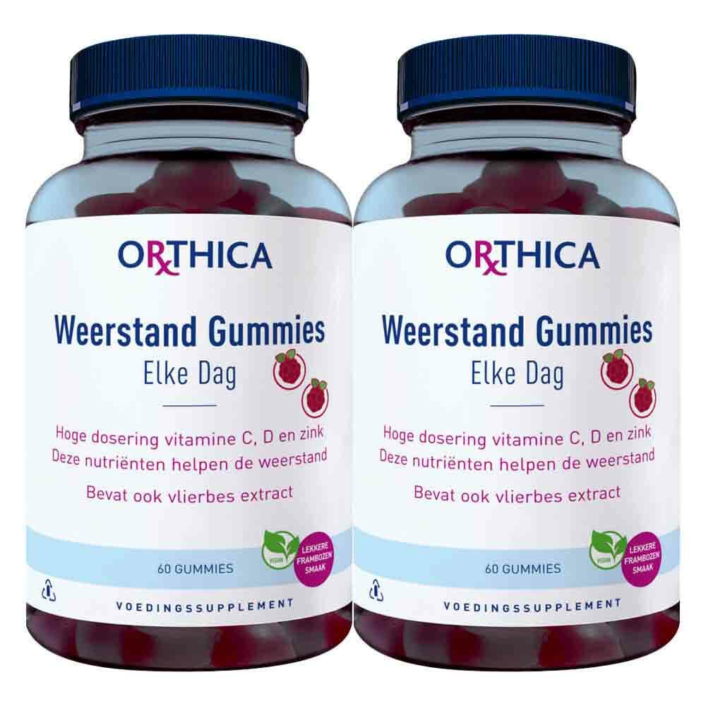 Gratis Verzending: 2x Orthica Weerstand Gummies 60 stuks