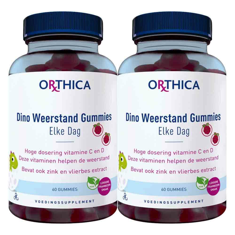 Gratis Verzending: 2x Orthica Dino Weerstand Gummies 60 stuks