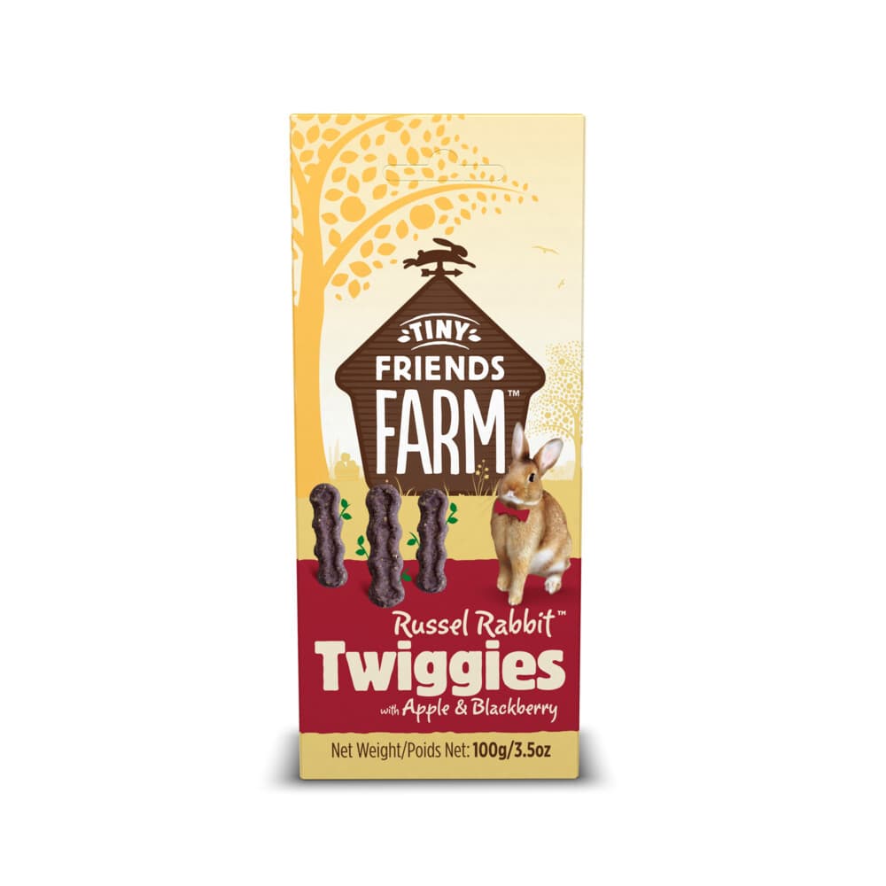 Tiny Friends Farm Russel Twiggies Apple&Blackberry 100 gr