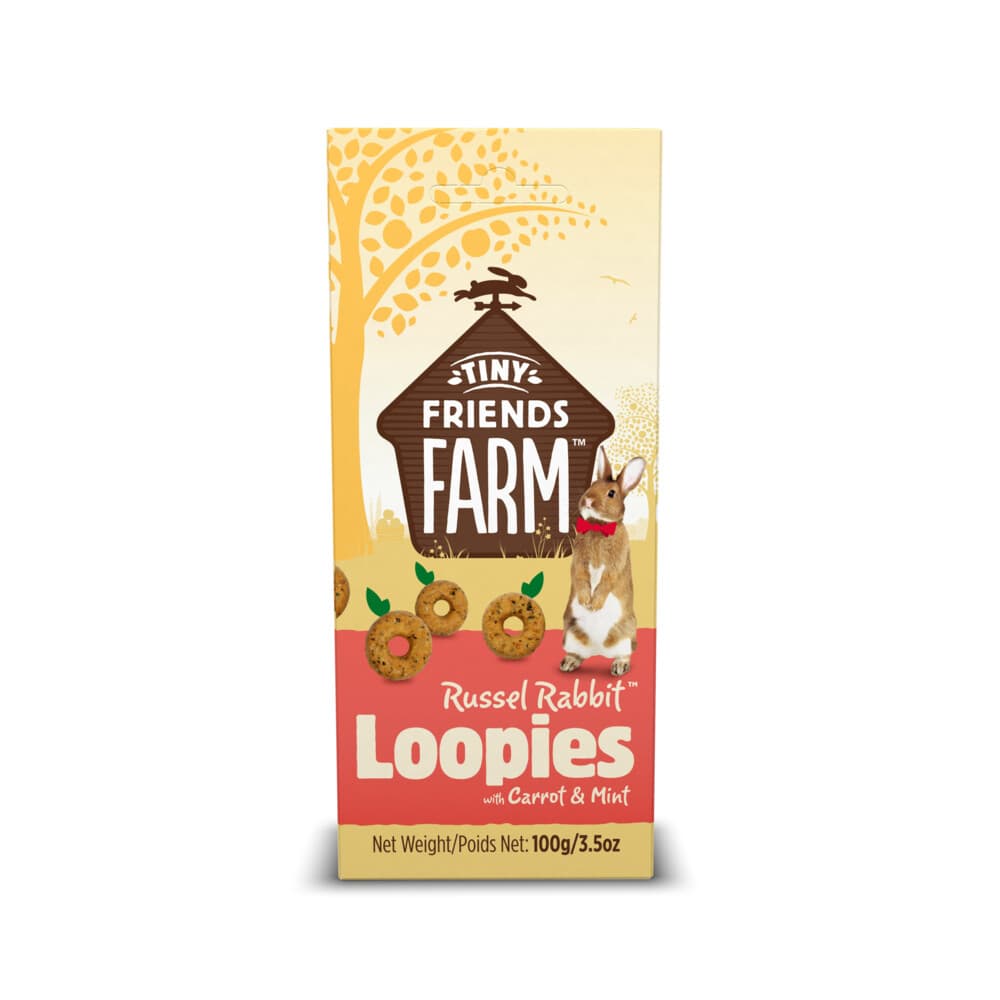 Tiny Friends Farm Russel Loopies Wortel&Munt 100 gr