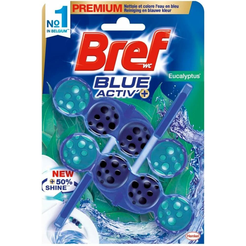 Bref Toiletblok Blue Activ Eucalyptus 2 stuks
