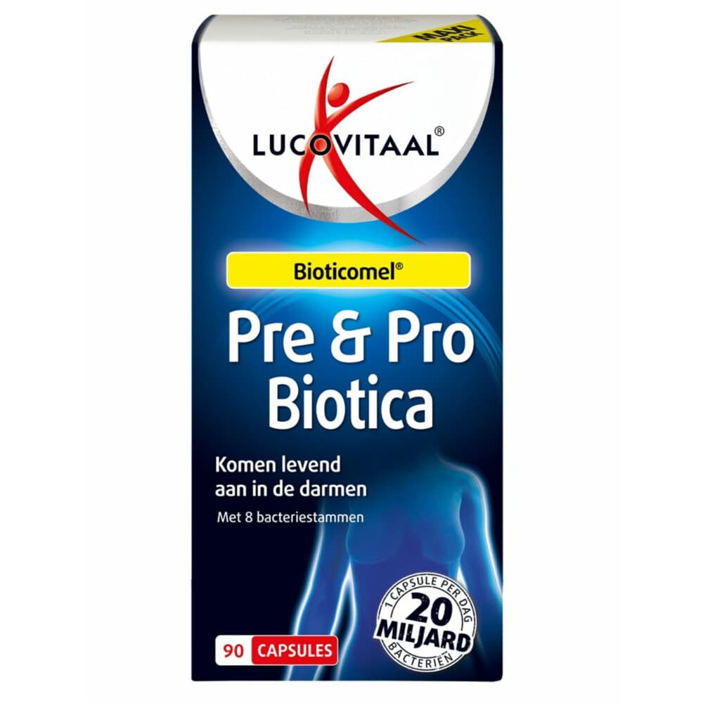 2+2 gratis: Lucovitaal Pre&Probiotica 90 capsules