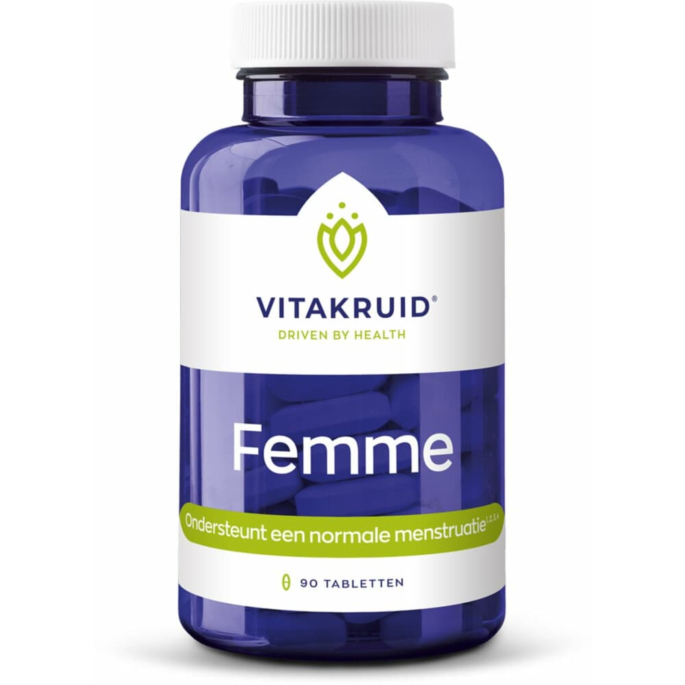 Gratis Verzending: 2x Vitakruid Femme Hormoonsupport 90 tabletten