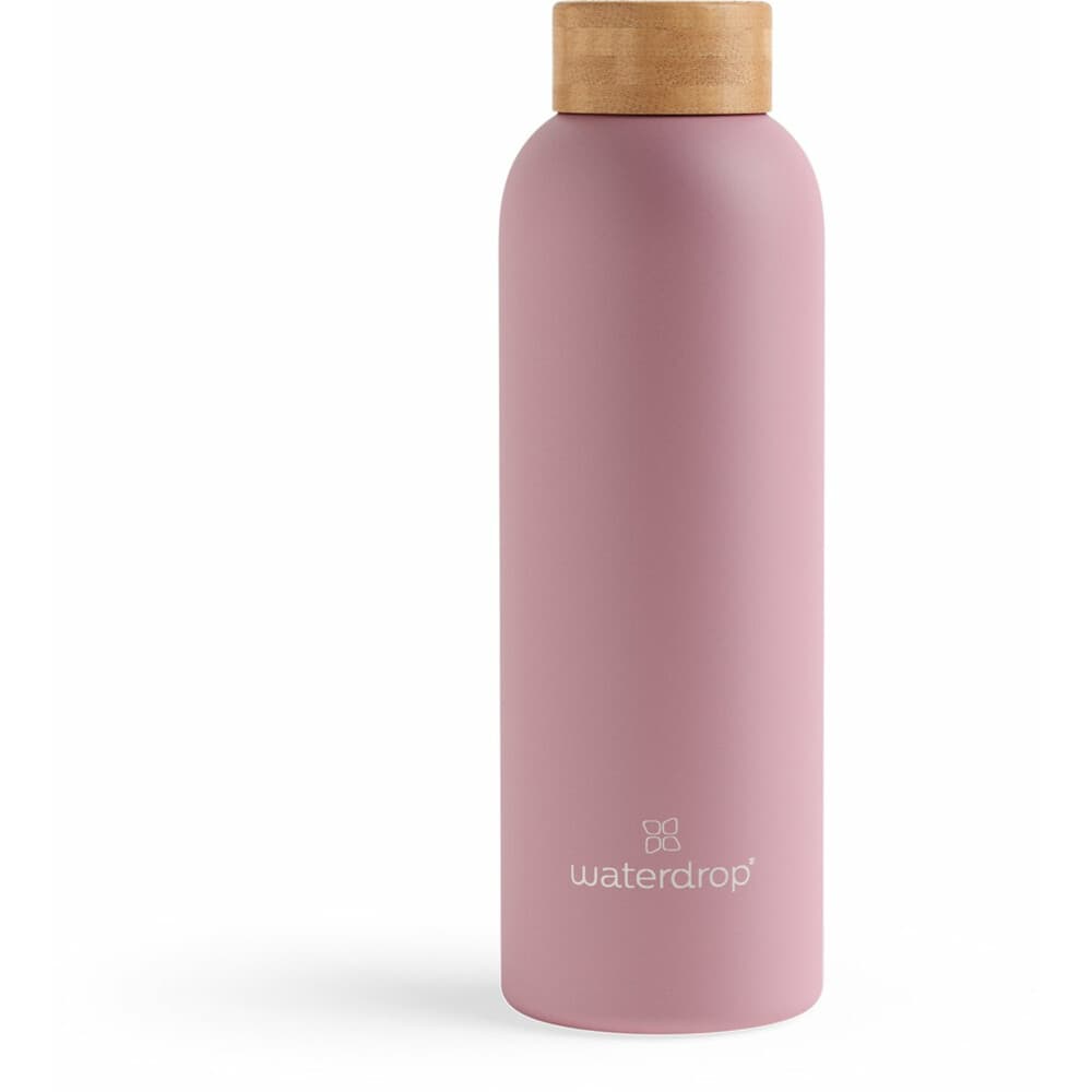 Waterdrop Steel Bottle Pastel Pink Matt 600 ml