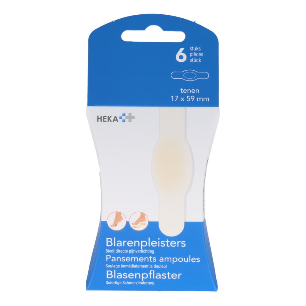 Heka Blarenpleister Tenen 6 stuks