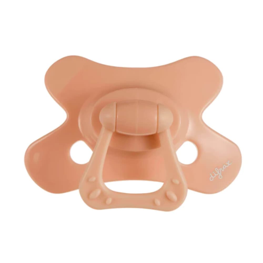 Difrax Fopspeen Natural 6+ mnd Peachy