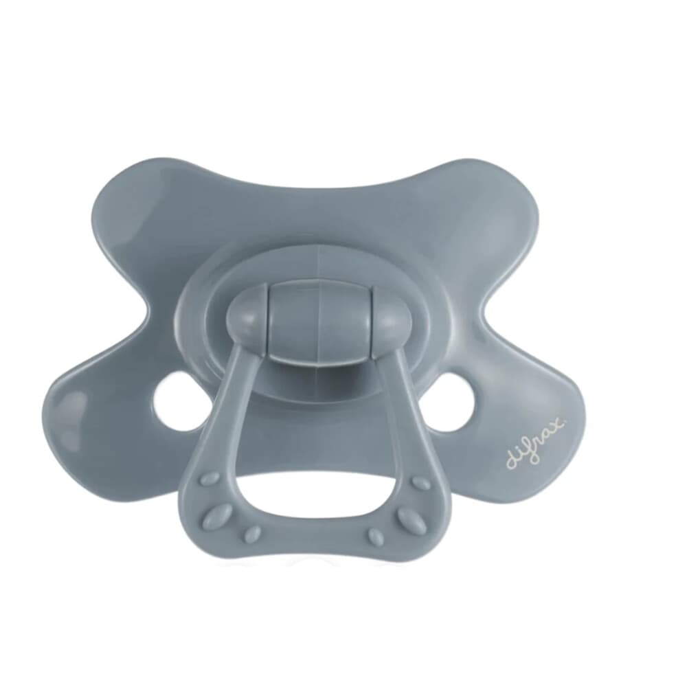 2x Difrax Fopspeen Natural 18+ mnd Stone