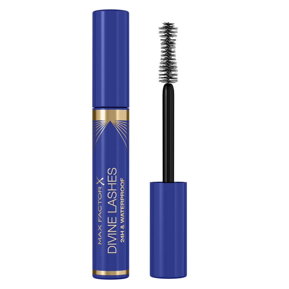 1+1 gratis: Max Factor Divine Lashes Mascara 003 Waterproof Black 8 ml