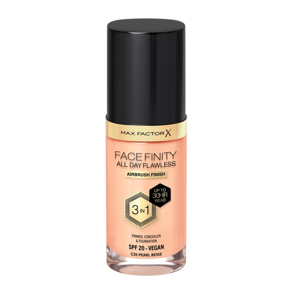 Max Factor Facefinity All Day Flawless Foundation C35 Pearl Beige 34 ml
