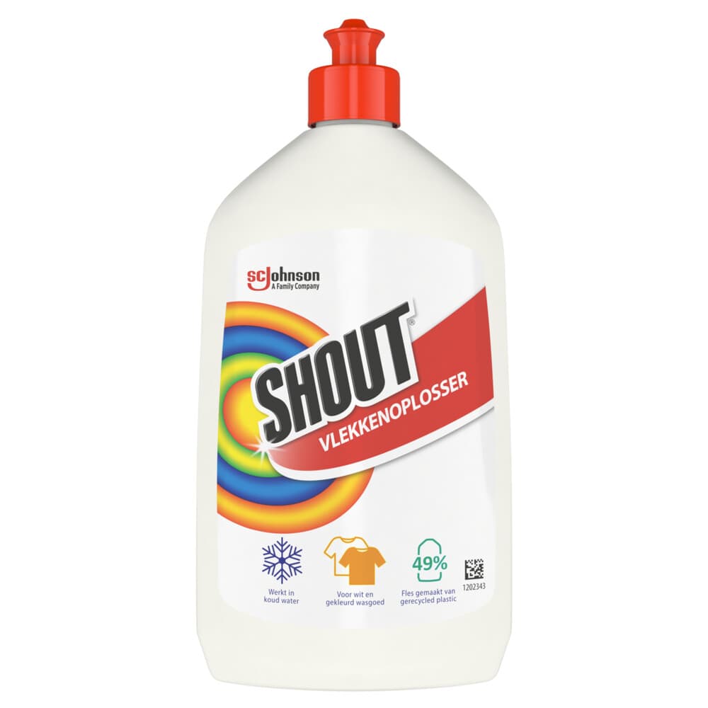6x Shout Vlekkenoplosser Push'n Pull 500 ml