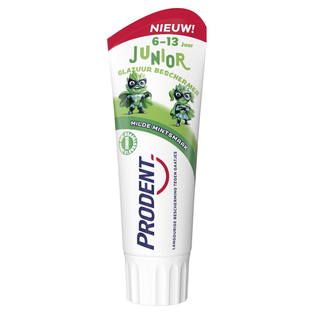 2+1 gratis: Prodent Tandpasta Junior 6-13 jaar 75 ml