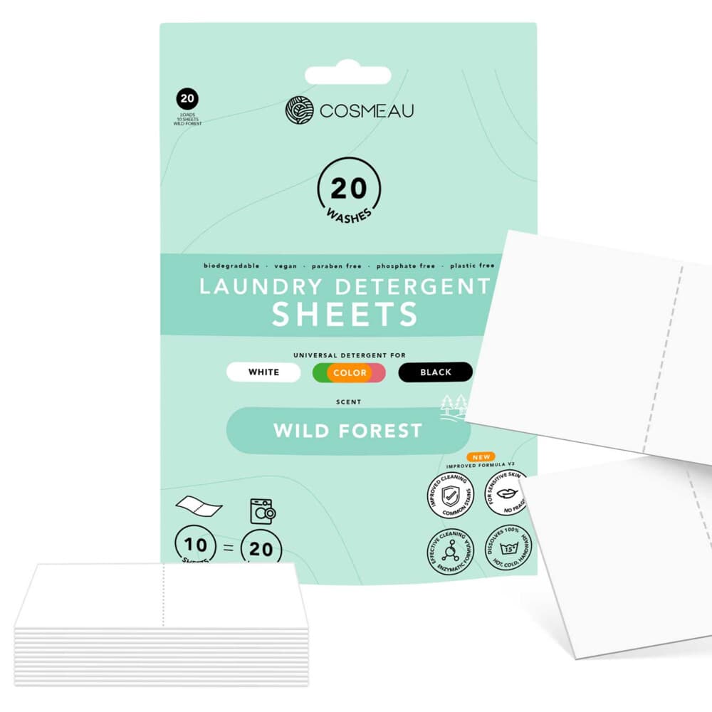 Cosmeau Wasstrips Wild Forest 20 wasbeurten