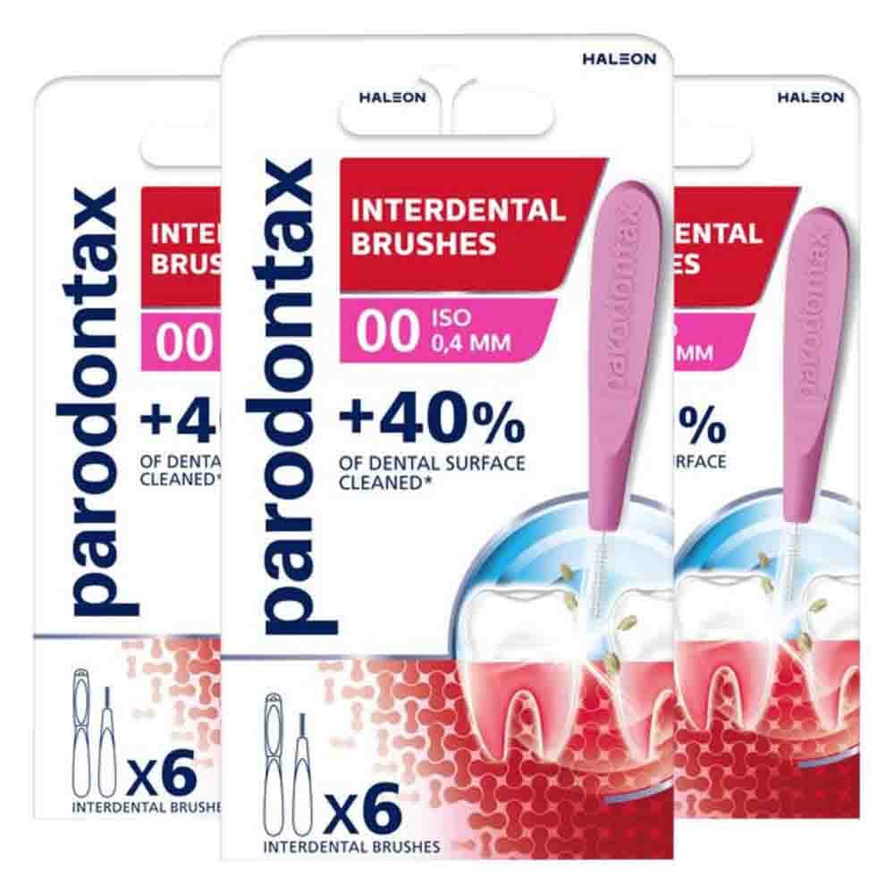 3x Parodontax Interdentale Ragers Size 0 6 stuks