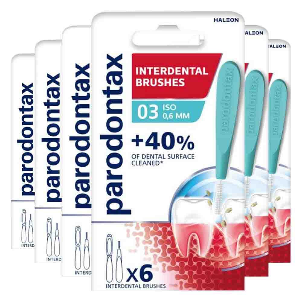 6x Parodontax Interdentale Ragers Size 3 6 stuks