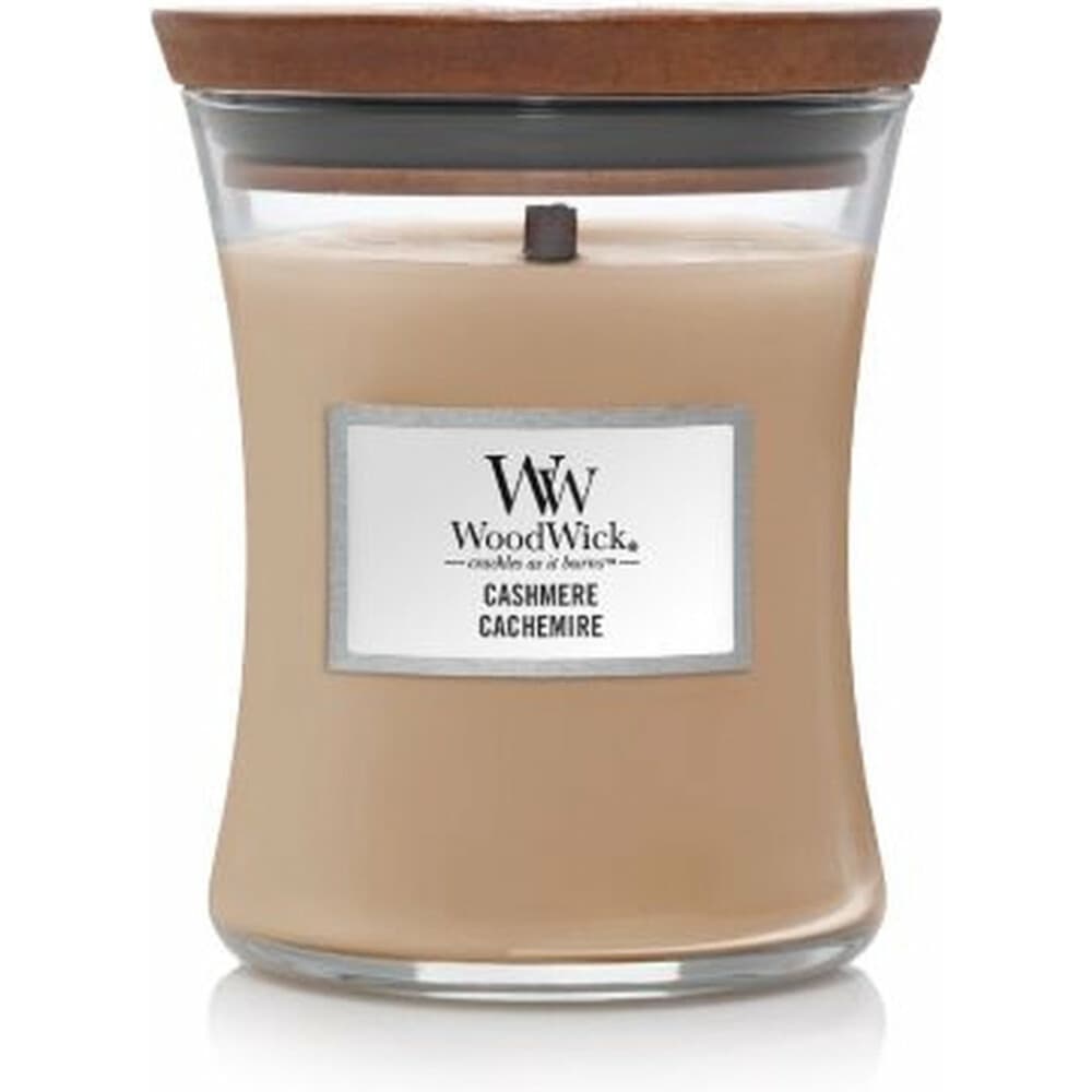 WoodWick Geurkaars Medium Cashmere 275 gr