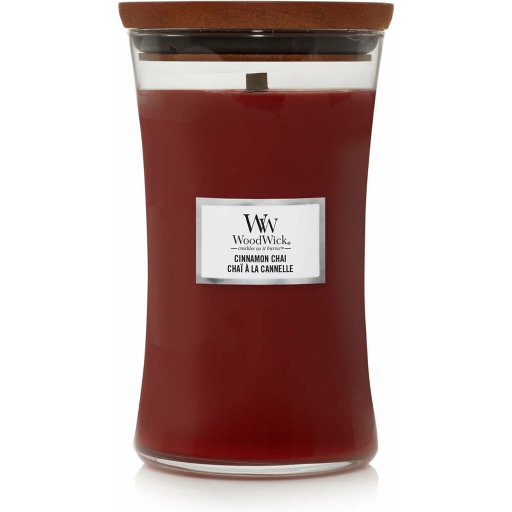 WoodWick Geurkaars Large Cinnamon Chai 611 gr