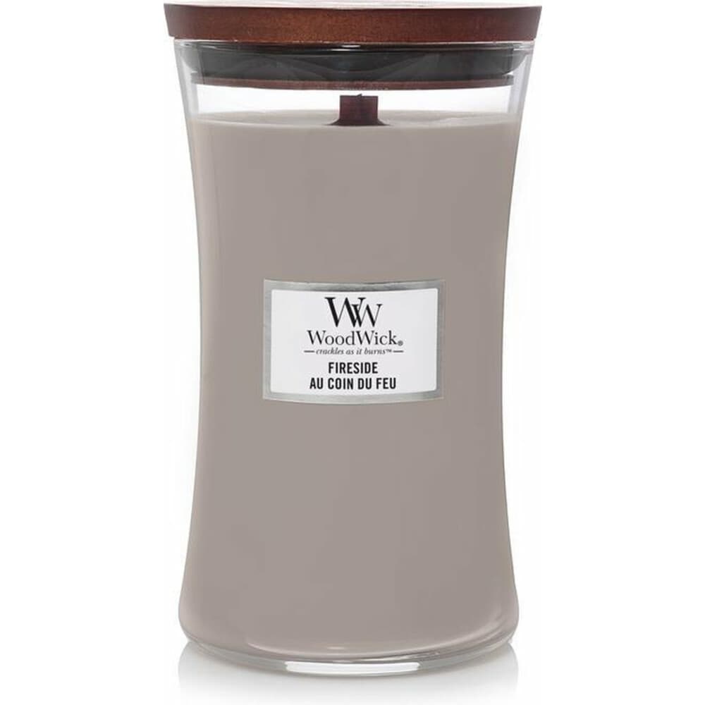 WoodWick Geurkaars Large Fireside 611 gr