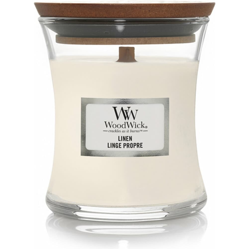 WoodWick Geurkaars Mini Linen 85 gr