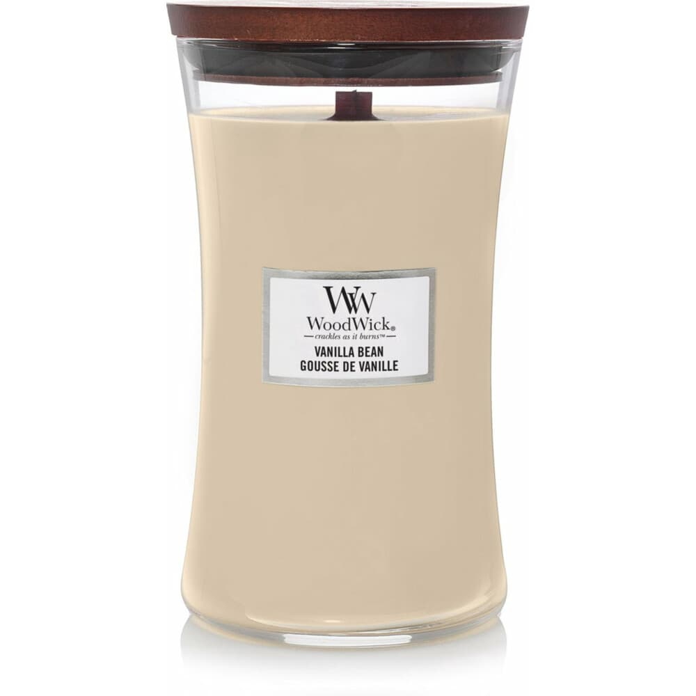 WoodWick Geurkaars Large Vanilla Bean 611 gr