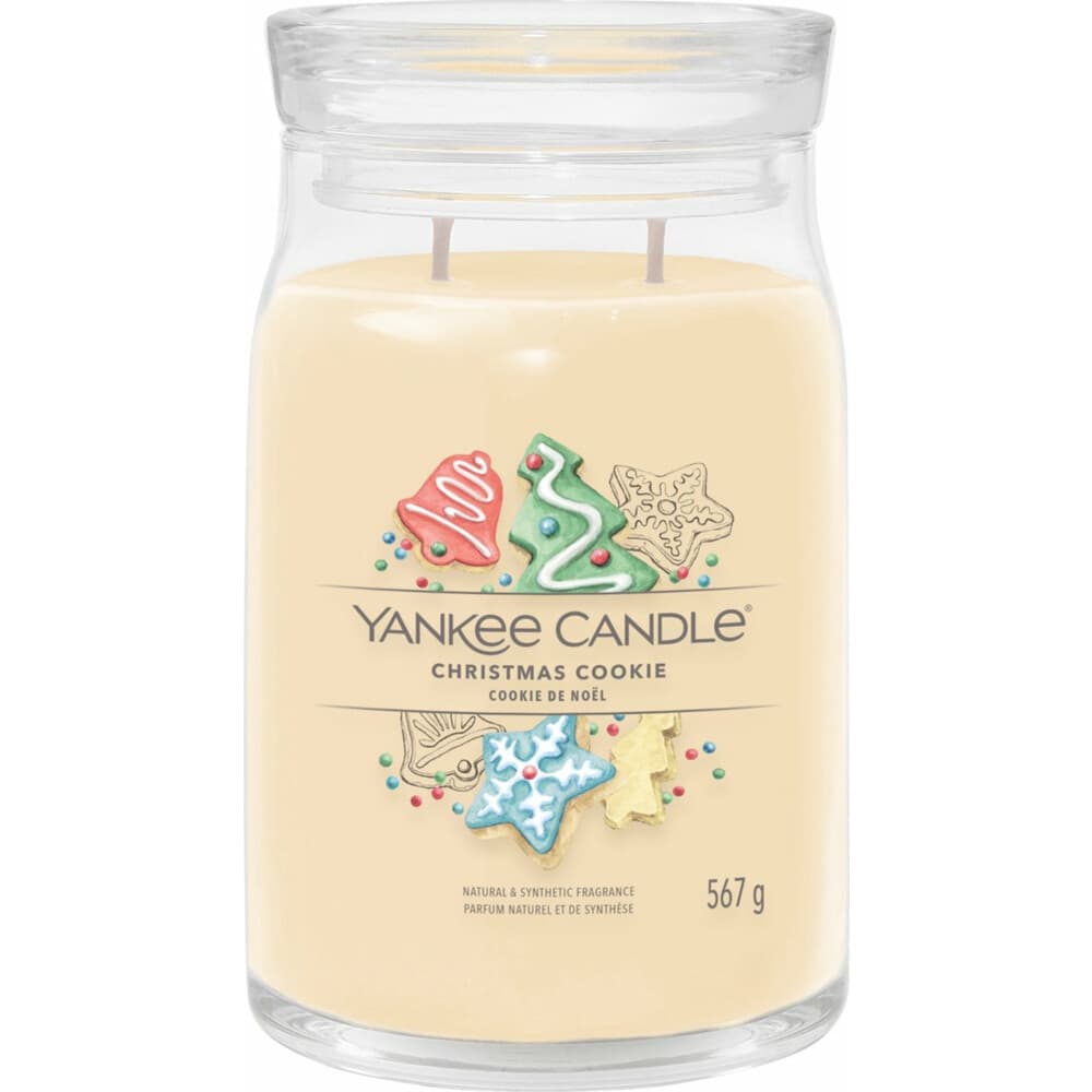 Yankee Candle Geurkaars Large Jar Christmas Cookie 567 gr