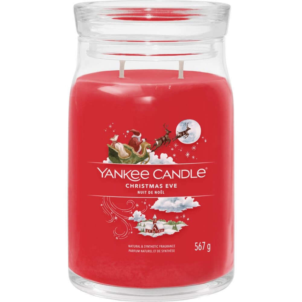 Yankee Candle Geurkaars Large Jar Christmas Eve 567 gr