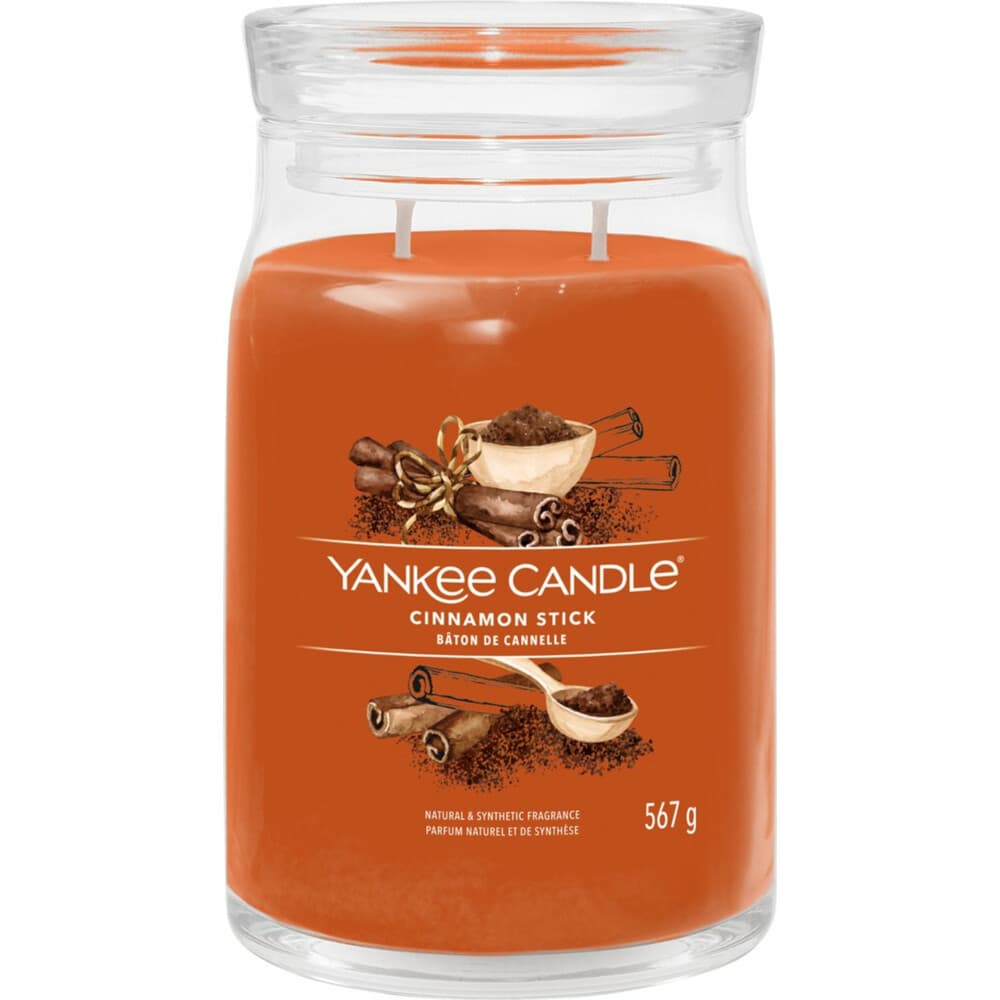 Yankee Candle Geurkaars Large Jar Cinnamon Stick 567 gr