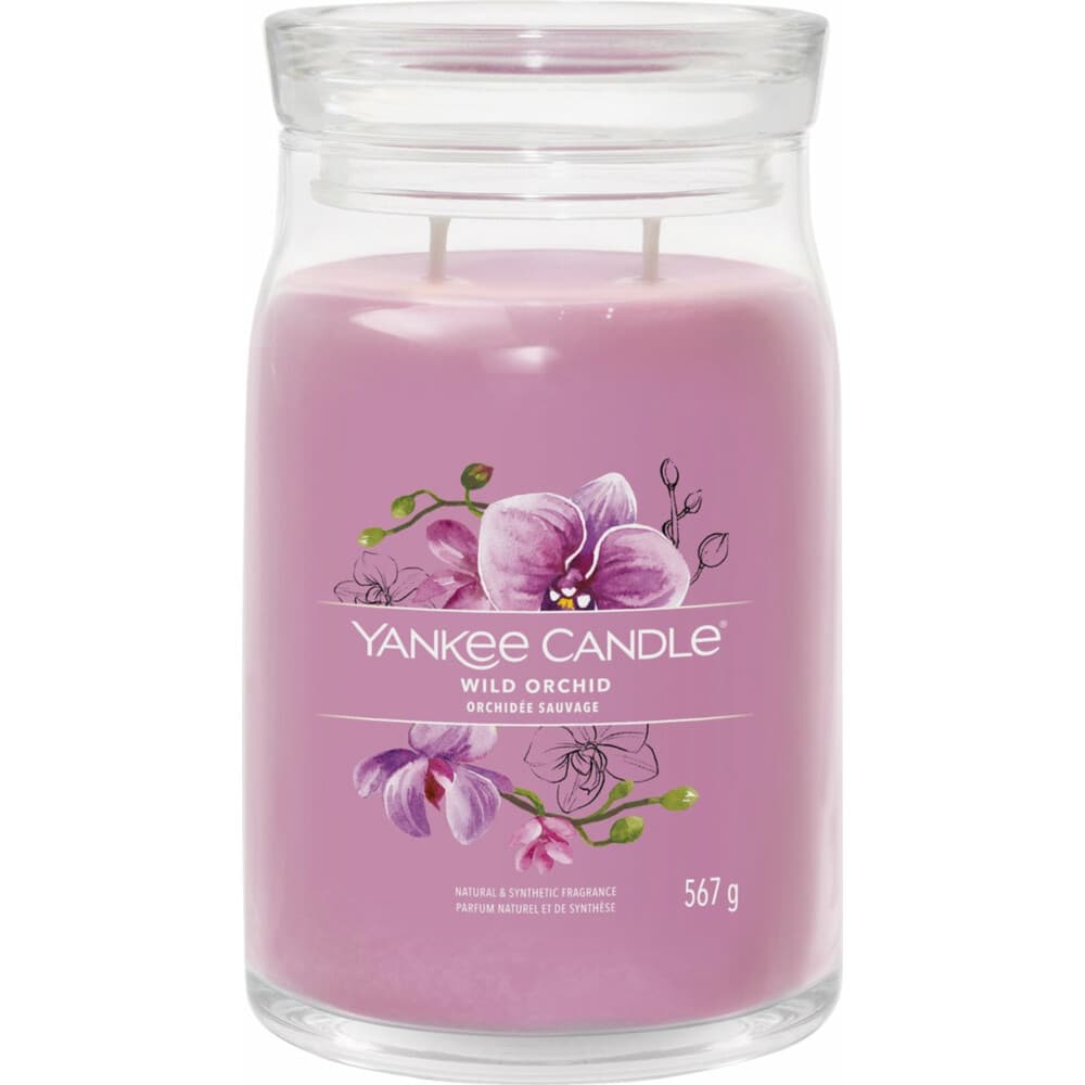 Yankee Candle Geurkaars Large Jar Wild Orchid 567 gr