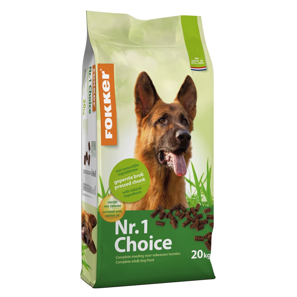 Fokker Nr. 1 Choice Hondenvoer Dog Nr. 1 Choice 20 kg