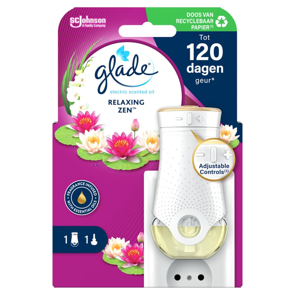 Glade Electric Scented Oil Houder Relaxing Zen