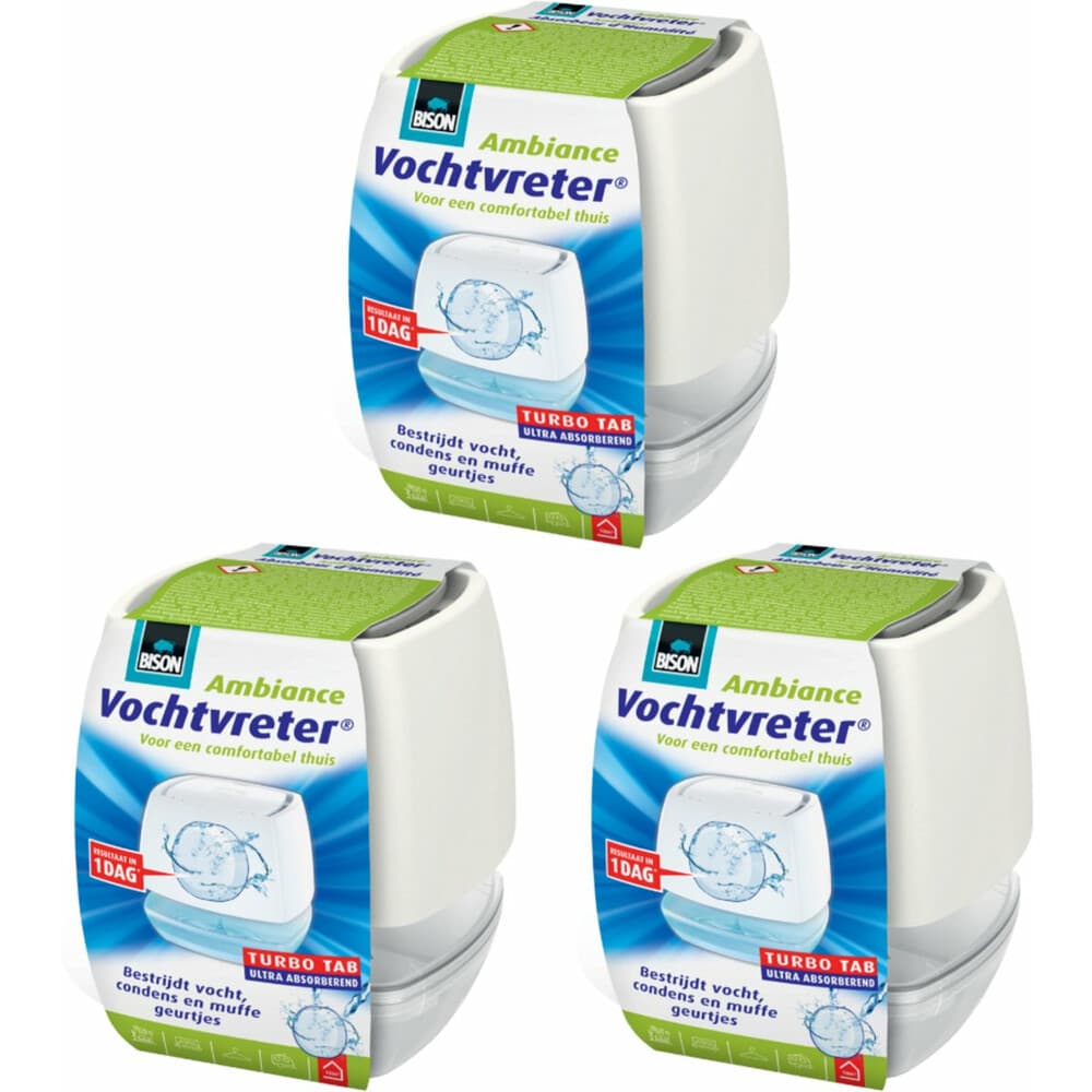 3x Bison Vochtvreter Ambiance 100 gr