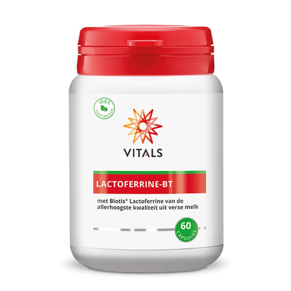 Gratis Verzending: 2x Vitals Lactoferrine-BT 60 capsules