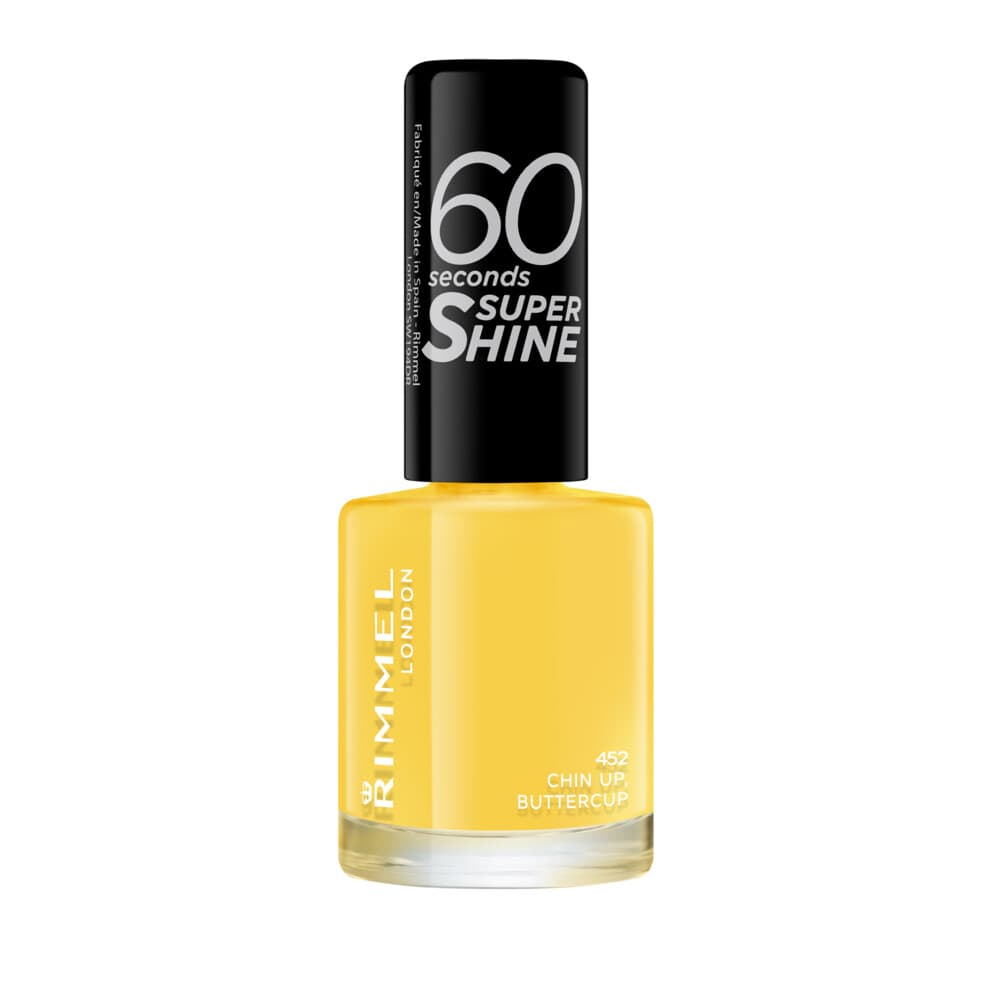 Rimmel Nagellak 60 Seconds SuperShine 452 Chin Up Buttercup 8 ml